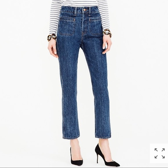 point sur denim jeans